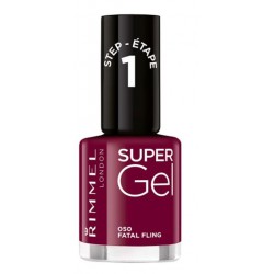 RIMMEL LONDON SUPER GEL ESMALTE DE UÑAS 050 FATAL FLING