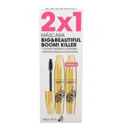 ASTOR BIG & BEAUTIFUL BOOM KILLER MASCARA PESTAÑAS 910 BLACK 2X1