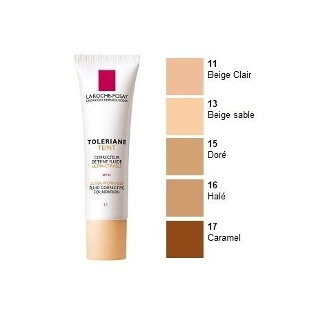 LA ROCHE POSAY TOLERIANE TEINT CORRECTOR FLUIDO  11 BEIGE CLARO 30 ML