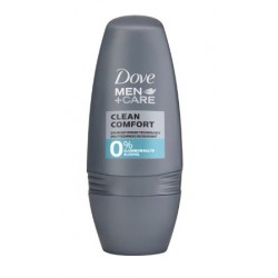 Comprar productos de hombre DOVE MEN DESODORANTE CLEAN CONFORT 0% ROLL ON 50 ML danaperfumerias.com