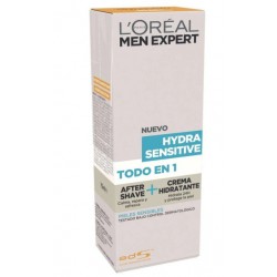 L'OREAL MEN EXPERT HYDRA SENSITIVE T.ODO EN 1 AFTER SHAVE Y CREMA HIDRATANTE 75 ML danaperfumerias.com/es/