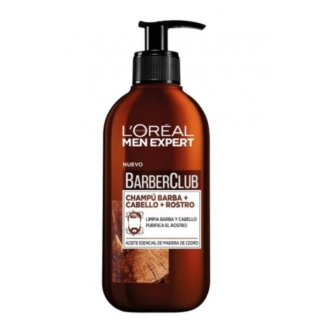 L'OREAL MEN EXPERT BARBERCLUB CHAMPÚ 3EN1 250ML danaperfumerias.com/es/