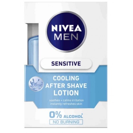 Comprar productos de hombre NIVEA MEN LOCION AFTER SHAVE SENSITIVE COOL 100 ML danaperfumerias.com