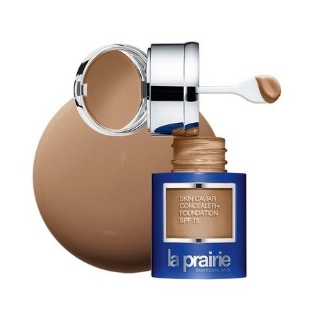 LA PRAIRIE SKIN CAVIAR CONCEALER FOUNDATION SPF 15 BASE DE MAQUILLAJE MOCHA 30 ML danaperfumerias.com
