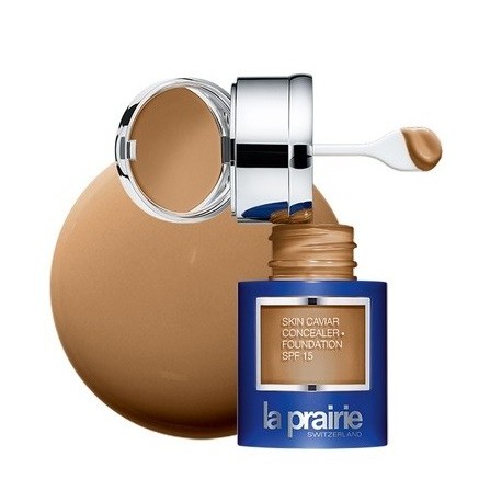 LA PRAIRIE SKIN CAVIAR CONCEALER FOUNDATION SPF 15 BASE DE MAQUILLAJE AMBER BEIGE 30 ML danaperfumerias.com