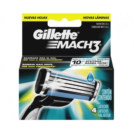 GILLETTE RECAMBIO GILLETTE MATCH 3  4 UNIDADES danaperfumerias.com/es/