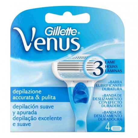 GILLETTE VENUS RECAMBIOS 4 UNIDADES danaperfumerias.com/es/