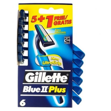 GILLETTE BLUEII PLUS MAQUINILLAS DESECHABLES 5+1 danaperfumerias.com/es/