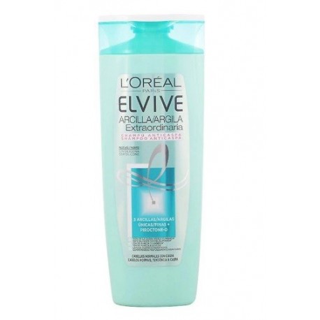 L'OREAL ELVIVE ARCILLA EXTRAORDINARIA CHAMPU ANTI CASPA 370ML danaperfumerias.com/es/