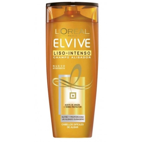 L'OREAL ELVIVE LISO INTENSO CHAMPU 370ML danaperfumerias.com/es/