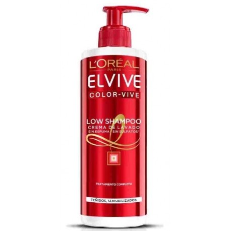 L'OREAL ELVIVE COLOR VIVE LOW CHAMPU CABELLOS TEÑIDOS 400ML danaperfumerias.com/es/