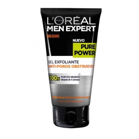 L'OREAL MEN EXPERT PURE POWER GEL EXFOLIANTE 150ML