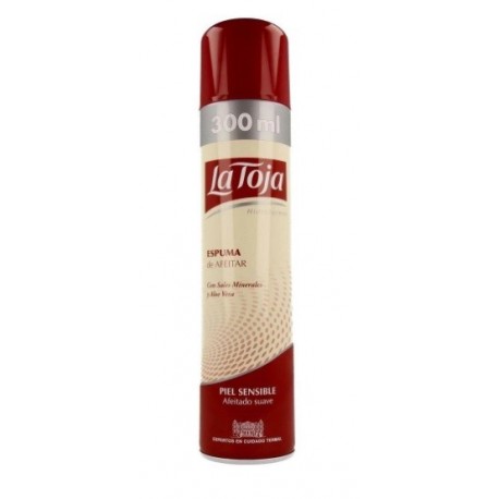 LA TOJA ESPUMA AFEITAR PIEL SENSIBLE 300ML danaperfumerias.com/es/