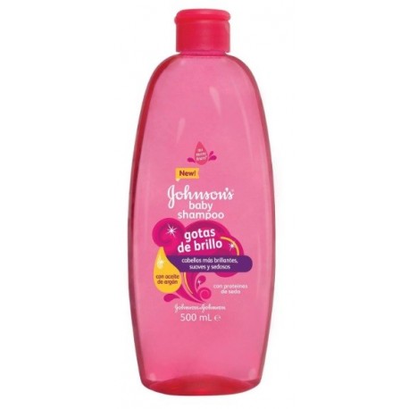 JOHNSON'S BABY GOTAS DE BRILLO CHAMPU 500ML
