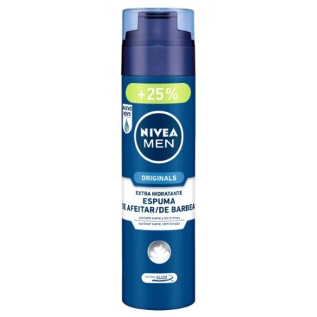 NIVEA MEN ESPUMA DE AFEITAR EXTRA HIDRATANTE 250ML danaperfumerias.com/es/