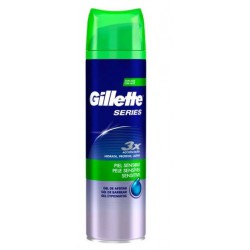 GILLETTE SERIES GEL DE AFEITAR PIEL SENSIBLE 200 ML danaperfumerias.com/es/