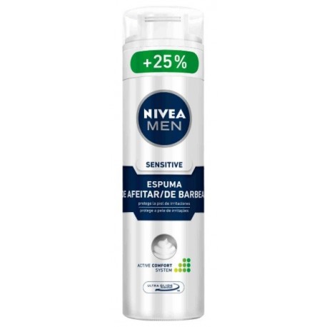 NIVEA MEN ESPUMA AFEITAR SENSITIVE 200ML danaperfumerias.com/es/