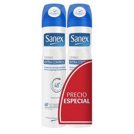 SANEX DERMO EXTRA CONTROL DESODORANTE SPRAY 2X200 ML danaperfumerias.com/es/