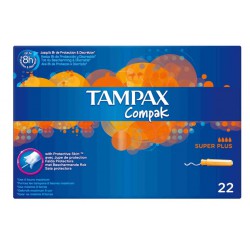 TAMPAX COMPAK TAMPONES SUPERPLUS 22 UNIDADES danaperfumerias.com/es/