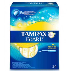 TAMPAX COMPAK PEARL TAMPON REGULAR 24 UNIDADES danaperfumerias.com/es/