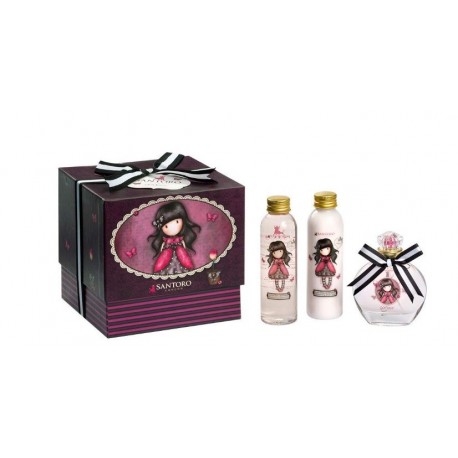 comprar perfumes online GORJUSS ESTUCHE COLONIA 50ML+GEL DE BAÑO 120ML+LECHE CORPORAL 120ML mujer