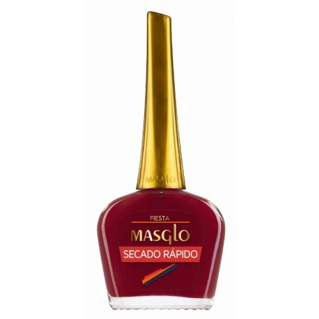 MASGLO ESMALTE UÑAS SECADO RAPIDO  FIESTA 13.5ML