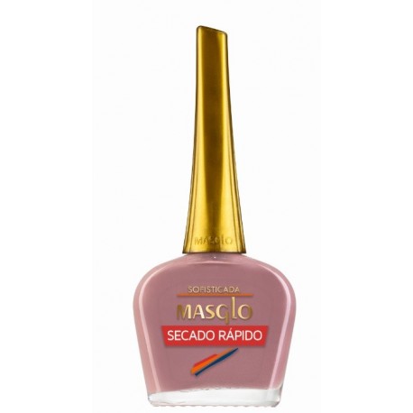 MASGLO ESMALTE UÑAS SECADO RAPIDO  SOFISTICADA 13.5ML