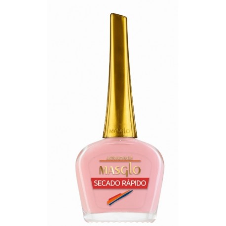 MASGLO ESMALTE UÑAS SECADO RAPIDO  AGRADABLE 13.5ML