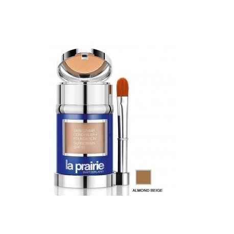 LA PRAIRIE SKIN CAVIAR CONCEALER FOUNDATION SPF 15 BASE DE MAQUILLAJE ALMOND BEIGE 30 ML danaperfumerias.com
