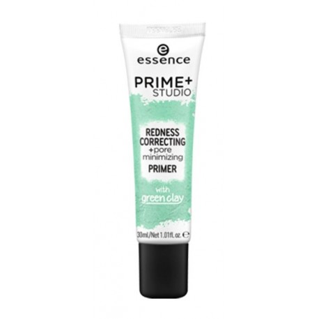 ESSENCE PRE BASE PRIMER+ STUDIO REDNESS CORRECTING + PORE MINIMIZING 30 ML