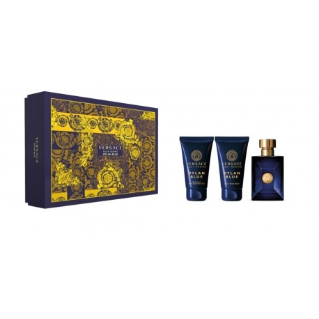 comprar perfumes online hombre VERSACE DYLAN BLUE EDT 50ML + SHOWER GEL 50 ML + A/S BALM 50 ML SET REGALO