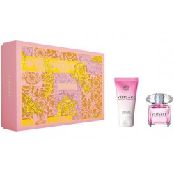 comprar perfumes online VERSACE BRIGHT CRYSTAL EDT 30 ML + B/L 50 ML SET REGALO mujer