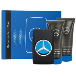 comprar perfumes online hombre MERCEDES BENZ MAN EDT 100ML + GEL BAÑO 100ML + AFTER SHAVE 100ML SET REGALO