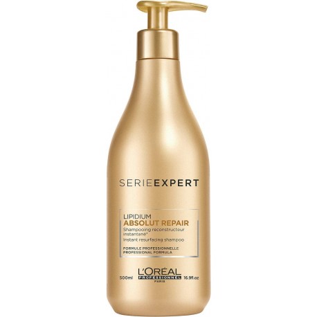 Comprar champu L'OREAL ABSOLUT REPAIR LIPIDIUM SHAMPOO 500 ML