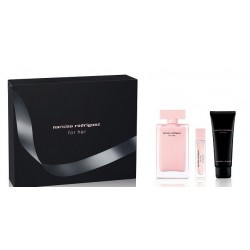 comprar perfumes online NARCISO RODRIGUEZ FOR HER EDP 100 ML + B/L 75 ML +EDP 10 ML SET REGALO mujer