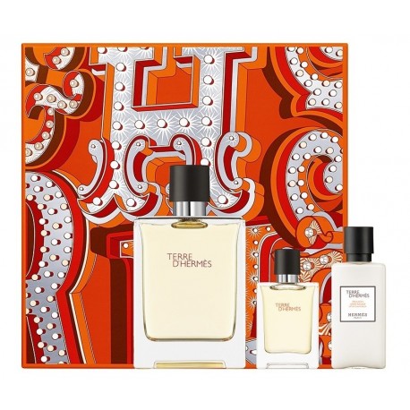 comprar perfumes online hombre HERMES TERRE D´HERMES EDT 100ML+EDT 12.5ML+AFTER SHAVE 40ML SET REGALO