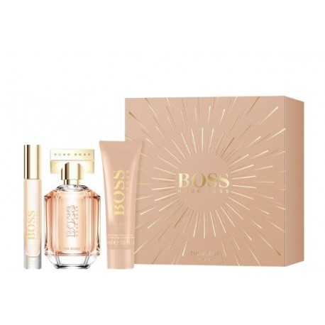 comprar perfumes online HUGO BOSS BOSS THE SCENT FOR HER EDP 50 ML + B/LC 50 ML + 10 ML SET mujer