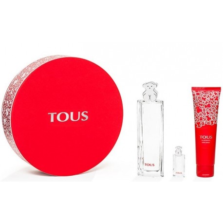 comprar perfumes online TOUS EDT 90 ML + BODY LOTION 150 ML + MINI 4,5 ML SET REGALO mujer