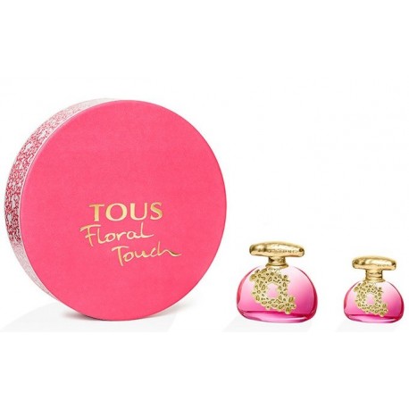 Comprar perfumes online set TOUS FLORAL TOUCH EDT 100 ML + EDT 30ML SET REGALO