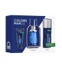Comprar perfumes online set BENETTON COLORS BLUE MEN EDT 100ML VAPORIZADOR+DEO150ML+GEL 75ML SET REGALO