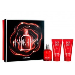 CACHAREL AMOR AMOR EDT 50 ML + 2 X B/LOC 50 ML SET REGALO