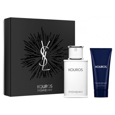 comprar perfumes online hombre YSL KOUROS EDT 100 ML + S/G 100 ML SET REGALO