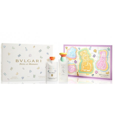 comprar perfumes online BVLGARI PETITS ET MAMANS EDT 100 ML + B/LOC 75 ML + PUZLE SET REGALO mujer