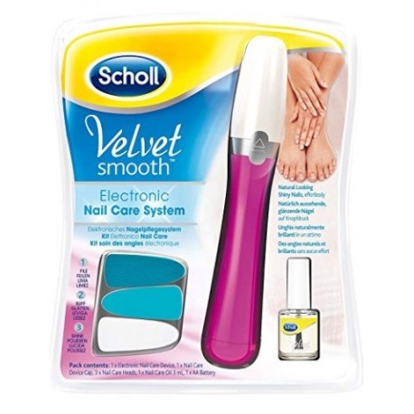 DR SCHOLL LIMA ELECTRONICA DE UÑAS VELVET SMOOTH + ACEITE NUTRITIVO danaperfumerias.com/es/