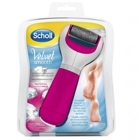 DR SCHOLL VELVET SMOOTH LIMA ELECTRONICA DUREZAS DIAMOND CRYSTALS ROSA danaperfumerias.com/es/