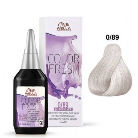 WELLA PROFESSIONAL COLOR FRESH COLORACION SEMIPERMANENTE 0/89 PERLA CENDRE 75ML danaperfumerias.com/es/