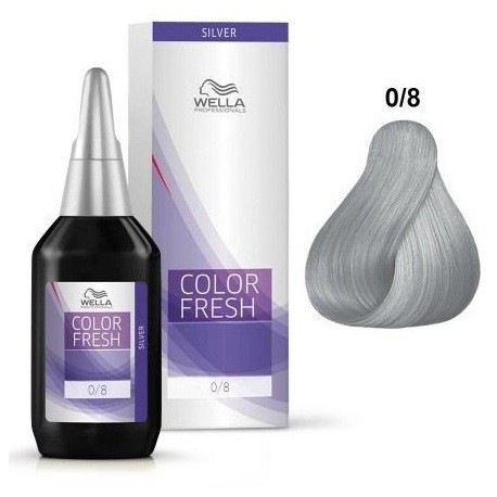 WELLA PROFESSIONAL COLOR FRESH COLORACION SEMIPERMANENTE 0/8 SILVER 75ML danaperfumerias.com/es/