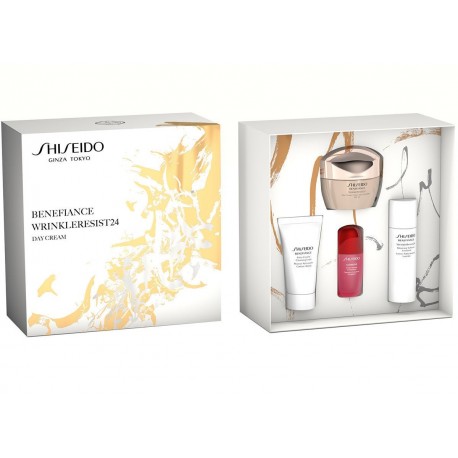 SHISEIDO BENEFIANCE WRINKLE RESIST 24 DAY CREAM 50 ML + 3 PRODUCTOS