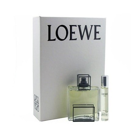 Comprar perfumes online set LOEWE SOLO LOEWE ESENCIAL EDT 100 ML + EDT 20 ML SET REGALO