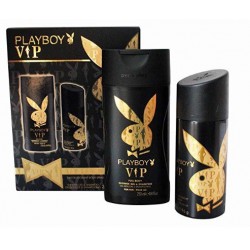 comprar perfumes online hombre PLAYBOY VIP FOR MEN DESODORANTE 150ML + GEL 250ML